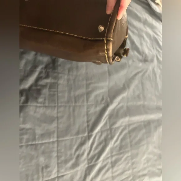 Chloe Edith Day Bag - Satchel - Dark Brown - Picture 7 of 16